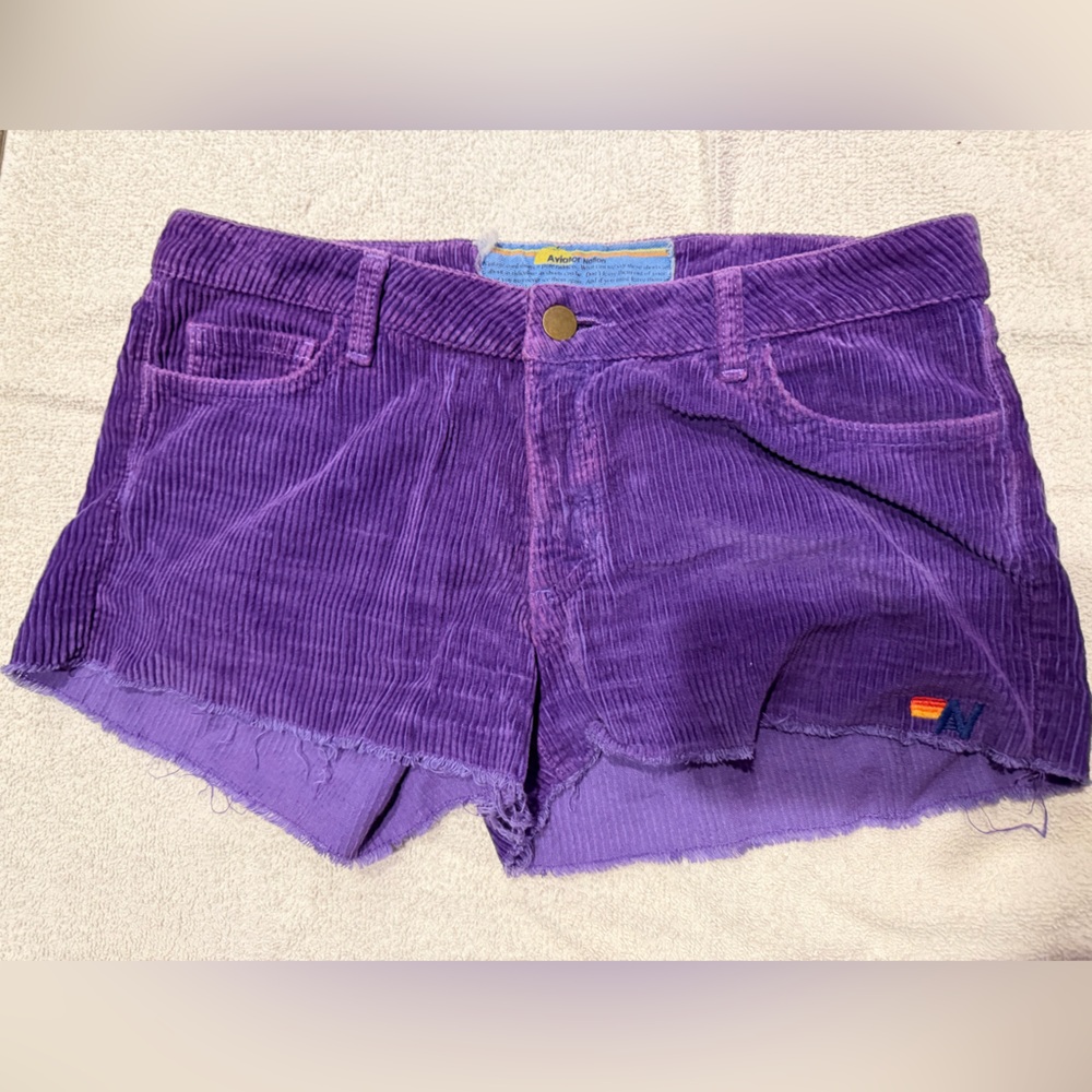 Aviator Nation Corduroy Shorts